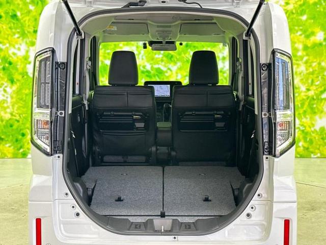 スペーシアカスタム ハイブリッドＸＳターボ　保証書／純正　９インチ　ＳＤナビ／セーフティサポート（スズキ）／両側電動スライドドア／シートヒーター　前席／全方位モニター用カメラ／車線逸脱防止支援システム／シート　ハーフレザー　ターボ　全周囲カメラ（8枚目）