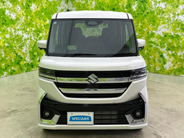 スペーシアカスタム ハイブリッドＸＳターボ　保証書／純正　９インチ　ＳＤナビ／セーフティサポート（スズキ）／両側電動スライドドア／シートヒーター　前席／全方位モニター用カメラ／車線逸脱防止支援システム／シート　ハーフレザー　ターボ　全周囲カメラ（54枚目）