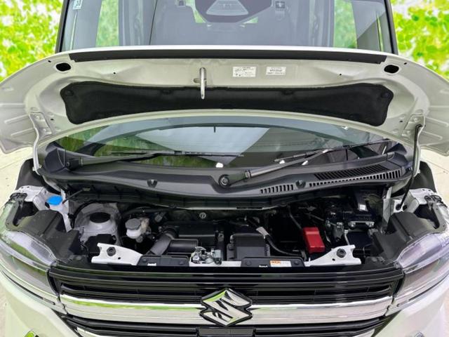 スペーシアカスタム ハイブリッドＸＳターボ　保証書／純正　９インチ　ＳＤナビ／セーフティサポート（スズキ）／両側電動スライドドア／シートヒーター　前席／全方位モニター用カメラ／車線逸脱防止支援システム／シート　ハーフレザー　ターボ　全周囲カメラ（59枚目）