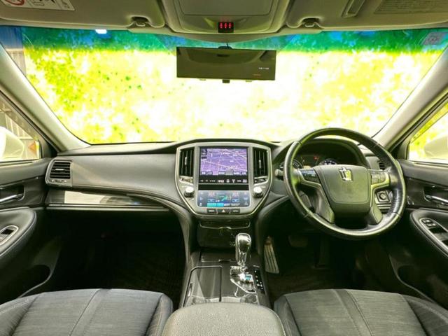 クラウンハイブリッド ハイブリッドアスリートS 新品タイヤ/純正 SDナビ/シートヒーター 前席/ヘッドランプ HID/USBジャック/Bluetooth接続/ETC/EBD付ABS/横滑り防止装置/アイドリングストップ/クルーズコントロール(4枚目)