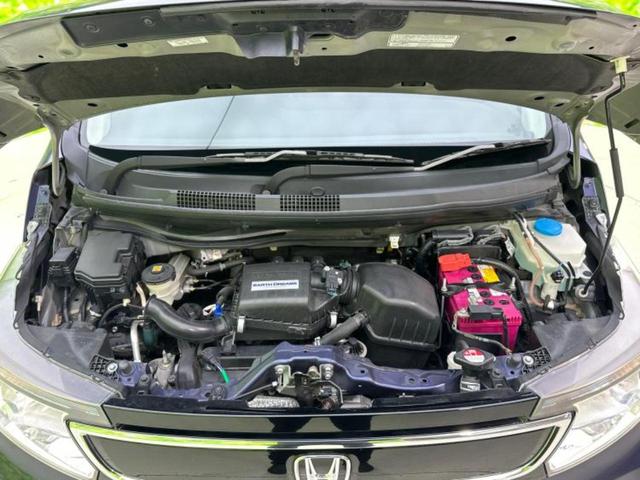 N-WGN G・スタイリッシュパッケージ 新品タイヤ/保証書/社外 SDナビ/シティーブレーキアクティブシステム(ホンダ)/シート ハーフレザー/ヘッドランプ HID/USBジャック/Bluetooth接続/ETC/EBD付ABS DVD再生(51枚目)