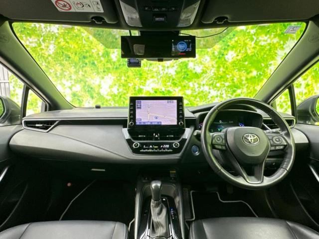 カローラツーリング ハイブリッドダブルバイビー 新品タイヤ/純正 SDナビ/衝突安全装置/車線逸脱防止支援システム/シート ハーフレザー/ヘッドランプ LED/Bluetooth接続/ETC/EBD付ABS/横滑り防止装置/アイドリングストップ(4枚目)