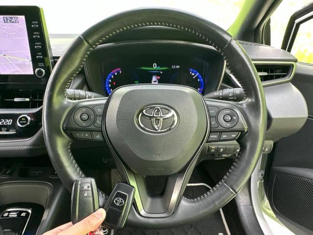カローラツーリング ハイブリッドダブルバイビー 新品タイヤ/純正 SDナビ/衝突安全装置/車線逸脱防止支援システム/シート ハーフレザー/ヘッドランプ LED/Bluetooth接続/ETC/EBD付ABS/横滑り防止装置/アイドリングストップ(18枚目)