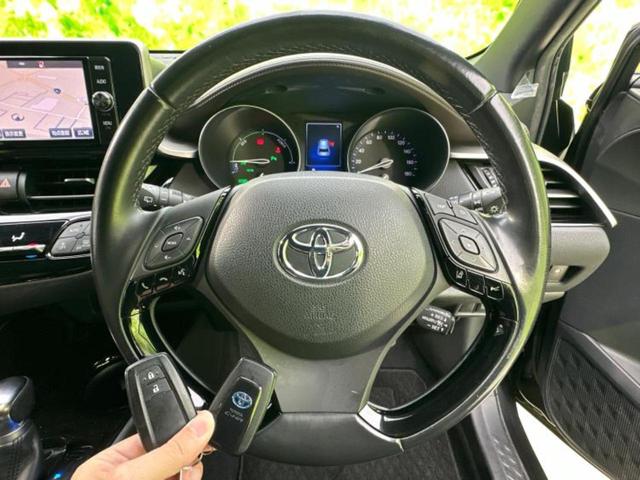 C-HR G 新品タイヤ/純正 SDナビ/トヨタセーフティセンス/シートヒーター 前席/車線逸脱防止支援システム/シート フルレザー/ヘッドランプ LED/Bluetooth接続/ETC/EBD付ABS 革シート(18枚目)