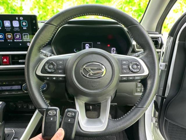 ロッキー プレミアムG HEV 新品タイヤ/保証書/ディスプレイオーディオ9インチ/スマートアシスト(トヨタ・ダイハツ)/シートヒーター 前席/パノラマモニター/車線逸脱防止支援システム/シート ハーフレザー 衝突被害軽減システム(18枚目)