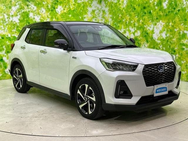 ロッキー プレミアムG HEV 新品タイヤ/保証書/ディスプレイオーディオ9インチ/スマートアシスト(トヨタ・ダイハツ)/シートヒーター 前席/パノラマモニター/車線逸脱防止支援システム/シート ハーフレザー 衝突被害軽減システム(49枚目)