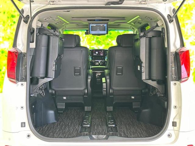 アルファードハイブリッド 4WDハイブリッドSR Cパッケージ 新品タイヤ/サンルーフ/純正エアロ/ディスプレイオーディオ9インチ/フリップダウンモニター 純正 12.8インチ/両側電動スライドドア/シートヒーター/シート 合皮/電動バックドア フルエアロ 4WD(19枚目)