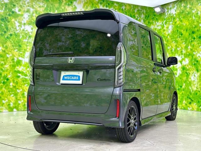 N-BOXカスタム L・ターボスタイルプラスブラック 新品タイヤ/保証書/純正 9インチ SDナビ/ホンダセンシング/両側電動スライドドア/シートヒーター 前席/車線逸脱防止支援システム/シート ハーフレザー/ドライブレコーダー 前後 ターボ DVD再生(3枚目)