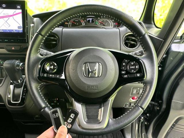 N-BOXカスタム L・ターボスタイルプラスブラック 新品タイヤ/保証書/純正 9インチ SDナビ/ホンダセンシング/両側電動スライドドア/シートヒーター 前席/車線逸脱防止支援システム/シート ハーフレザー/ドライブレコーダー 前後 ターボ DVD再生(29枚目)