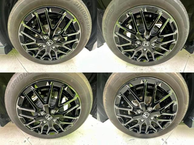 N-BOXカスタム L・ターボスタイルプラスブラック 新品タイヤ/保証書/純正 9インチ SDナビ/ホンダセンシング/両側電動スライドドア/シートヒーター 前席/車線逸脱防止支援システム/シート ハーフレザー/ドライブレコーダー 前後 ターボ DVD再生(59枚目)