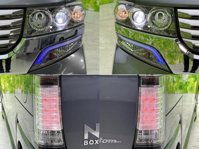 N-BOXカスタム SSパッケージ 新品タイヤ/シティーブレーキアクティブシステム(ホンダ)/両側電動スライドドア/ヘッドランプ HID/EBD付ABS/横滑り防止装置/アイドリングストップ/エアバッグ 運転席 HIDヘッドライト(55枚目)