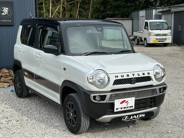 ハスラー G リフトアップ/ブラックホイール/カーナビ/バックカメラ/ETC/アイドリングストップ/衝突軽減システム/ツートンカラー/(2枚目)