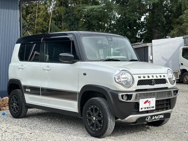 ハスラー G リフトアップ/ブラックホイール/カーナビ/バックカメラ/ETC/アイドリングストップ/衝突軽減システム/ツートンカラー/(4枚目)