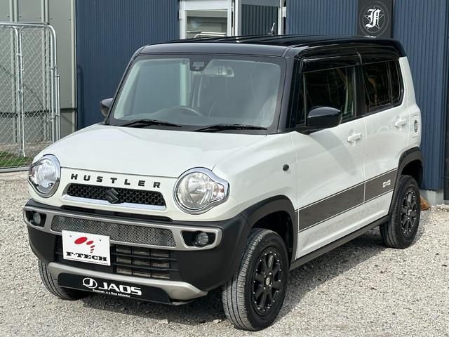 ハスラー G リフトアップ/ブラックホイール/カーナビ/バックカメラ/ETC/アイドリングストップ/衝突軽減システム/ツートンカラー/(8枚目)