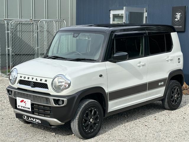 ハスラー G リフトアップ/ブラックホイール/カーナビ/バックカメラ/ETC/アイドリングストップ/衝突軽減システム/ツートンカラー/(9枚目)