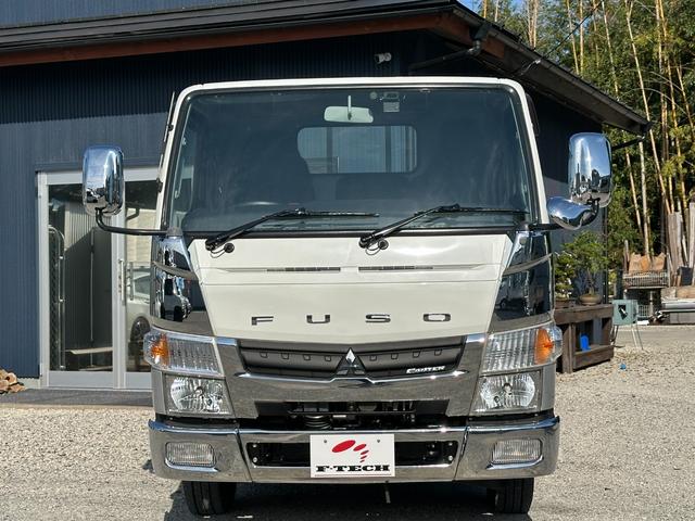 キャンター 全低床 メッキパーツ/カーナビゲーション/バックカメラ/ETC/左側電動格納ミラー/新品 アオリアルミ縞鋼板/新品 荷台鉄板張り/積載量2000Kg/(6枚目)