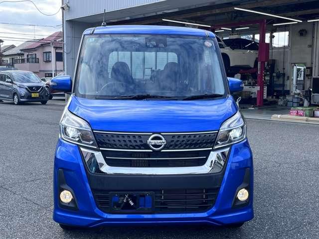 デイズルークス ハイウェイスター Xターボ 全周囲カメラ・社外ナビ・社外ドラレコ・LEDヘッドライト TV 左側パワスラ 地デジ サイドエアバック Wエアバック アイドリングSTOP ワンオーナー ETC車載器 禁煙車(3枚目)