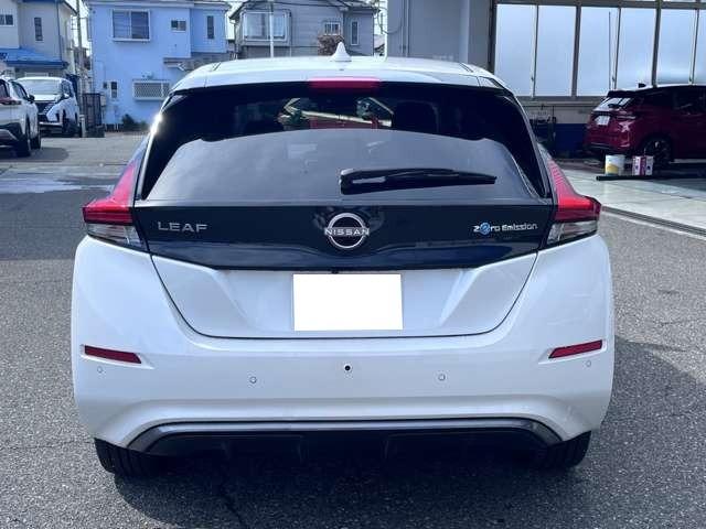 リーフ e+ G 試乗車UP・全周囲カメラ・純正ナビ・LEDヘッドライト シートヒーター 車線逸脱 ETC 1オーナー サイドカーテンエアバック(5枚目)