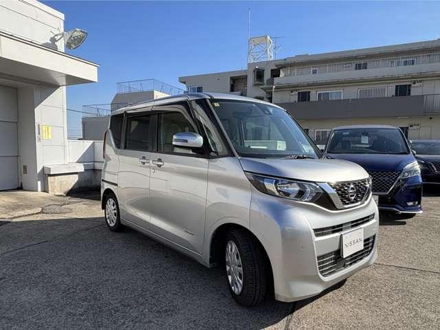 ルークス Ｘ　雹害車　前後衝突軽減ブレーキ　Ｐセンサー　地デジＴＶ　オートＬＥＤ　ワンオーナー車　ＶＤＣ　車線逸脱防止　ＥＴＣ　スマートキー　定期点検記録簿　キーフリー　ドライブレコーダー　ｉ－ｓｔｏｐ　盗難防止（7枚目）