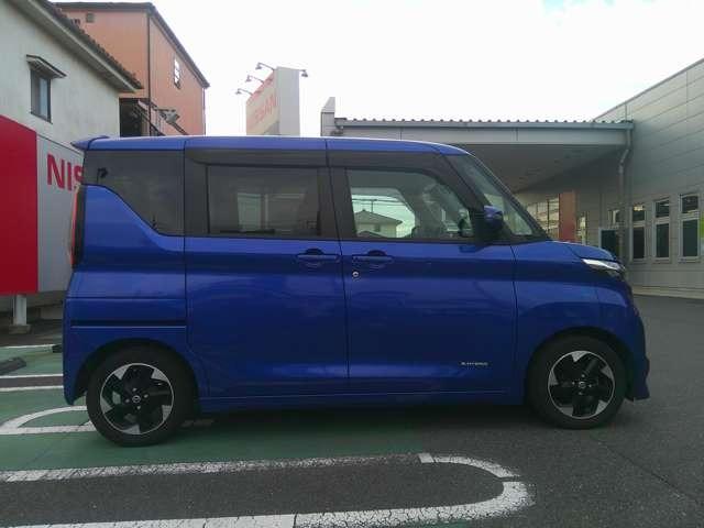 ルークス ハイウェイスター　Ｘ　アラモニ　前後衝突軽減ブレーキ　Ｐセンサー　オートＬＥＤ　ワンオーナー車　禁煙　ＶＤＣ　ＥＴＣ　アルミホイール　スマートキー　定期点検記録簿　キーフリー　ｉ－ｓｔｏｐ　フルオートエアコン（5枚目）