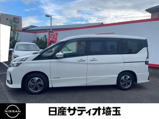 セレナ e-パワー ハイウェイスターV ワンオーナー・純正メモリーナビ・ドラレコ エマジェンシーブレーキ 地デジ パーキングセンサー 3列シート ウォークスルー 横滑り防止機能 スマキー バックカメラ 禁煙 LED レーンアシスト(3枚目)