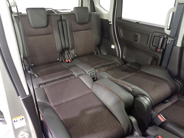 スペーシアカスタム ハイブリッドＸＳターボ　ブラック２トーンルーフ！　オーディオレス　元弊社社有車！後席両側電動パワースライドドア　車線維持支援　アダプティブクルーズコントロール　後席オットマン　前方・後方衝突軽減ブレーキ　フルオートエアコン　シーケンシャルウィンカー（43枚目）