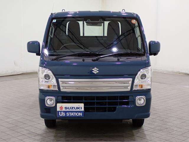 キャリイトラック KX 7型 2WD/4速オートマ LEDヘッドライト パワーウィンドー 電動格納ドアミラー 衝突軽減ブレーキ 前後誤発進抑制機能 電波式キーレスエントリー フォグランプ 外部入力付CDプレーヤー 荷台あおり三方開 元弊社社有車!(22枚目)