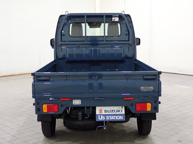 キャリイトラック KX 7型 2WD/4速オートマ LEDヘッドライト パワーウィンドー 電動格納ドアミラー 衝突軽減ブレーキ 前後誤発進抑制機能 電波式キーレスエントリー フォグランプ 外部入力付CDプレーヤー 荷台あおり三方開 元弊社社有車!(23枚目)