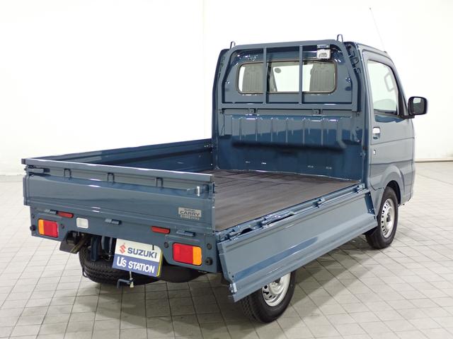 キャリイトラック KX 7型 2WD/4速オートマ LEDヘッドライト パワーウィンドー 電動格納ドアミラー 衝突軽減ブレーキ 前後誤発進抑制機能 電波式キーレスエントリー フォグランプ 外部入力付CDプレーヤー 荷台あおり三方開 元弊社社有車!(42枚目)