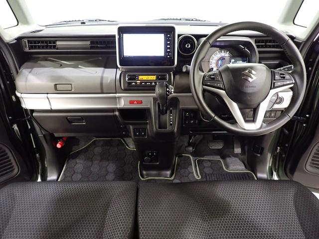 スペーシアギア ハイブリッドＸＺターボ　３型　フルタイム４ＷＤ　７インチワイドナビ　ＥＴＣ　車線逸脱”抑制”　全車速追従式アダプティブクルーズコントロール　後席両側電動パワースライドドア　前方・後方衝突軽減ブレーキ　ルーフレール　フルオートエアコン　スマートキー（12枚目）