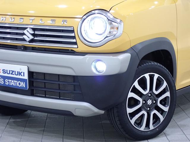 ハスラー Ｊ　２型　全方位モニタ付７インチワイドナビ　ホワイト２トーンルーフ！ブラックインテリアパッケージ！走行１．１万ｋｍ！車検整備付！ＥＴＣ　ディスチャージライト　ＬＥＤフォグランプ　衝突軽減ブレーキ　ナノイー搭載フルオートエアコン　スマートキー（9枚目）