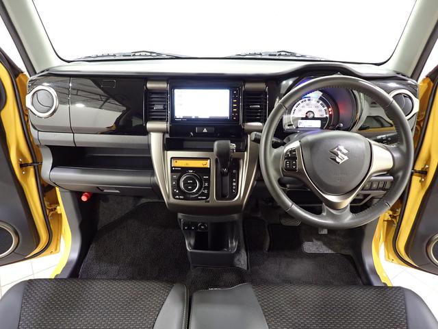 ハスラー Ｊ　２型　全方位モニタ付７インチワイドナビ　ホワイト２トーンルーフ！ブラックインテリアパッケージ！走行１．１万ｋｍ！車検整備付！ＥＴＣ　ディスチャージライト　ＬＥＤフォグランプ　衝突軽減ブレーキ　ナノイー搭載フルオートエアコン　スマートキー（12枚目）