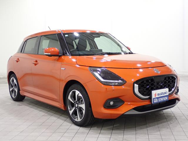 スイフト ハイブリッドＭＺ　９インチ全方位モニタ付ナビ　スズキコネクト　ドライバーモニタリング　車線維持支援　電動パーキングブレーキ　アダプティブクルーズコントロール　アダプティブハイビーム　前方・後方衝突軽減ブレーキ　フルオートエアコン　元弊社社有車！（7枚目）