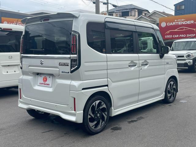 スペーシアカスタム ハイブリッドXS バックカメラ 両側電動スライドドア ナビ TV クリアランスソナー オートクルーズコントロール レーンアシスト 衝突被害軽減システム LEDヘッドランプ スマートキー(8枚目)