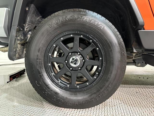 FJクルーザー ベースグレード 4WD ETC バックカメラ クリアランスソナー ナビ TV キーレスエントリー AT 盗難防止システム 衝突安全ボディ CD DVD再生 ABS ESC(40枚目)