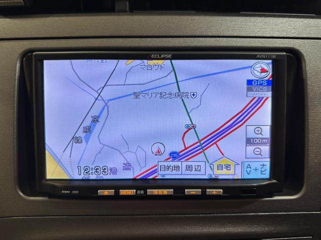 プリウス L ETC ナビ オートライト CVT スマートキー 電動格納ミラー 盗難防止システム 衝突安全ボディ ABS エアコン パワーステアリング パワーウィンドウ 運転席エアバッグ アルミホイール(7枚目)