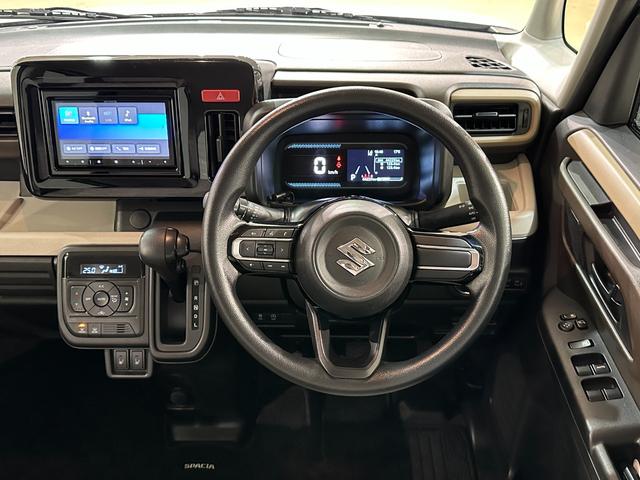 スペーシア ハイブリッドX ETC バックカメラ 両側電動スライドドア ナビ クリアランスソナー 衝突被害軽減システム オートライト LEDヘッドランプ スマートキー アイドリングストップ 電動格納ミラー シートヒーター(6枚目)