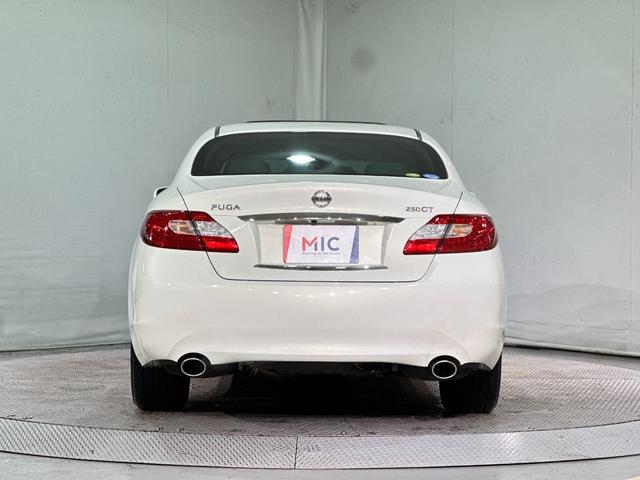 フーガ 250GT タイプP 革シート ワンオーナー ETC オートクルーズコントロール バックカメラ ナビ TV アルミホイール オートライト HID サンルーフ AT シートエアコン スマートキー 電動格納ミラー(17枚目)