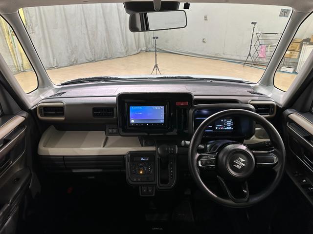 スペーシア ハイブリッドＸ　ＥＴＣ　バックカメラ　両側電動スライドドア　ナビ　クリアランスソナー　衝突被害軽減システム　オートライト　ＬＥＤヘッドランプ　スマートキー　アイドリングストップ　電動格納ミラー　シートヒーター（5枚目）