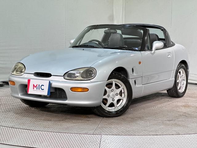 カプチーノ ベースグレード オークション仕入れの為距離検査済み ターボ オープンカー MT アルミホイール カセット エアコン パワーウィンドウ(14枚目)