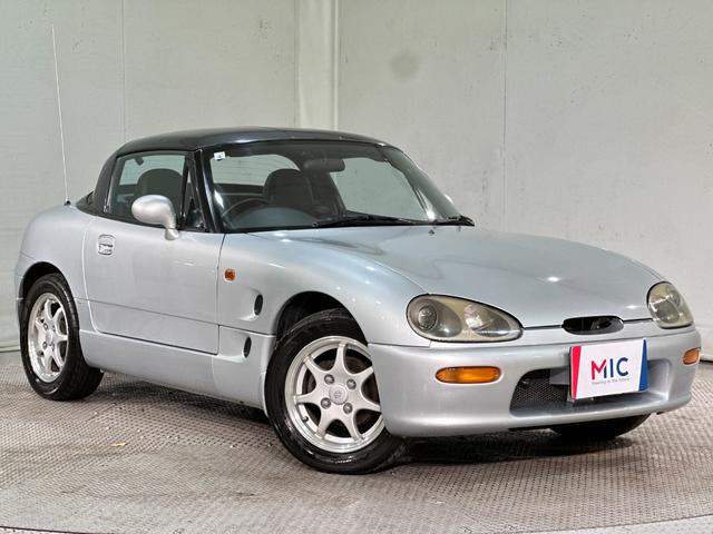 カプチーノ ベースグレード オークション仕入れの為距離検査済み ターボ オープンカー MT アルミホイール カセット エアコン パワーウィンドウ(16枚目)