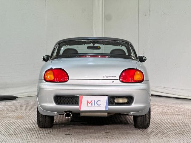 カプチーノ ベースグレード オークション仕入れの為距離検査済み ターボ オープンカー MT アルミホイール カセット エアコン パワーウィンドウ(18枚目)