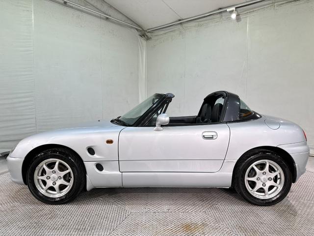 カプチーノ ベースグレード オークション仕入れの為距離検査済み ターボ オープンカー MT アルミホイール カセット エアコン パワーウィンドウ(25枚目)