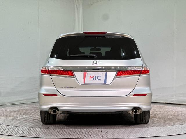 オデッセイ MX・エアロパッケージ ETC バックカメラ ナビ TV HID キーレス 電動格納ミラー 3列シート CVT アルミホイール CD DVD再生 衝突安全ボディ ABS ESC エアコン ABS エアバッグ Wエアコン(20枚目)