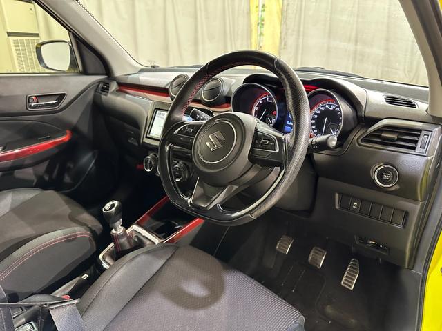 スイフトスポーツ ベースグレード ワンオーナー ターボ ドライブレコーダー ETC ナビ TV オートクルーズコントロール アルミホイール オートライト LEDヘッドランプ スマートキー シートヒーター MT Bluetooth(29枚目)