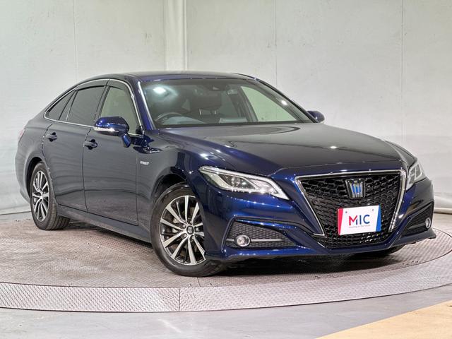 クラウンハイブリッド Ｓ　Ｃパッケージ　ＥＴＣ　クリアランスソナー　アダプティブクルーズコントロール　衝突被害軽減システム　バックカメラ　ナビ　ＴＶ　アルミホイール　オートマチックハイビーム　オートライト　Ｂｌｕｅｔｏｏｔｈ（18枚目）