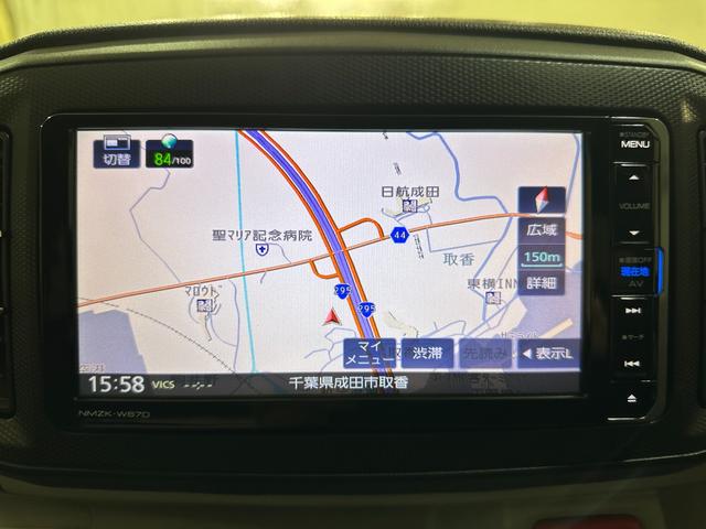 ミライース Ｘ　ＳＡＩＩＩ　ドライブレコーダー　ＥＴＣ　バックカメラ　ナビ　ＴＶ　クリアランスソナー　衝突被害軽減システム　オートマチックハイビーム　ＬＥＤヘッドランプ　キーレスエントリー　アイドリングストップ　電動格納ミラー（10枚目）