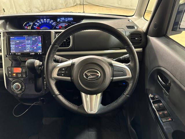 タント カスタムＲＳ　トップエディションＳＡＩＩ　ドライブレコーダー　ＥＴＣ　バックカメラ　両側電動スライドドア　ナビ　ＴＶ　衝突被害軽減システム　オートライト　ＬＥＤヘッドランプ　スマートキー　アイドリングストップ　ターボ　Ｂｌｕｅｔｏｏｔｈ（3枚目）