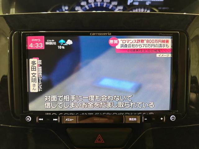 タント カスタムＲＳ　トップエディションＳＡＩＩ　ドライブレコーダー　ＥＴＣ　バックカメラ　両側電動スライドドア　ナビ　ＴＶ　衝突被害軽減システム　オートライト　ＬＥＤヘッドランプ　スマートキー　アイドリングストップ　ターボ　Ｂｌｕｅｔｏｏｔｈ（7枚目）