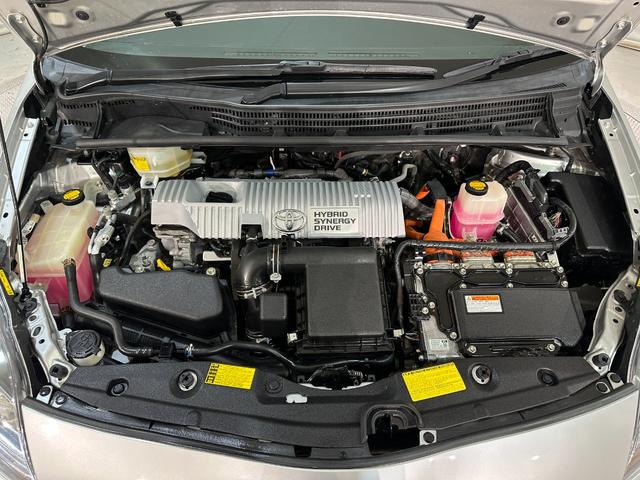 プリウス S ETC バックカメラ ナビ TV アルミホイール オートライト HID CVT スマートキー 電動格納ミラー 盗難防止システム CD Bluetooth 衝突安全ボディ ABS ESC エアコン(22枚目)